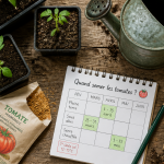 quand semer graines de tomates godets calendrier