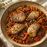 recette thonine à la provençale avec légumes et herbes