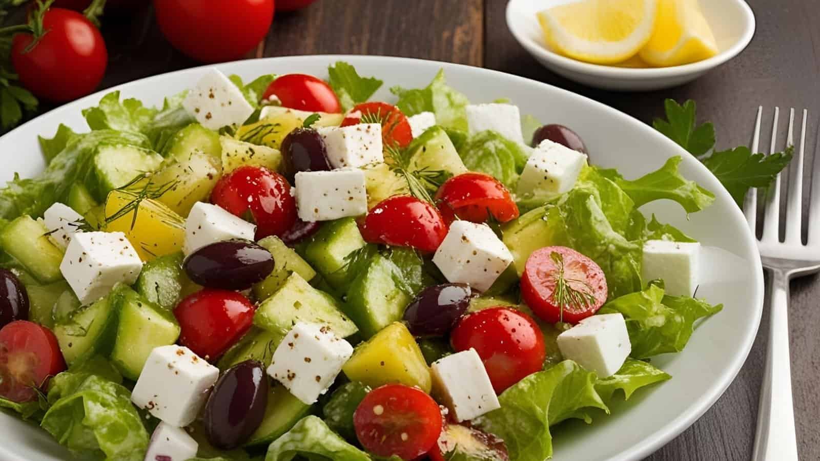 Authentique Salade Grecque