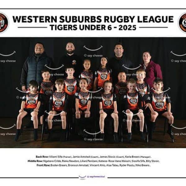 2025 Western Suburbs Tigers Under 6
