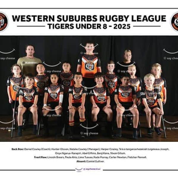 2025 Western Suburbs Tigers Under 8
