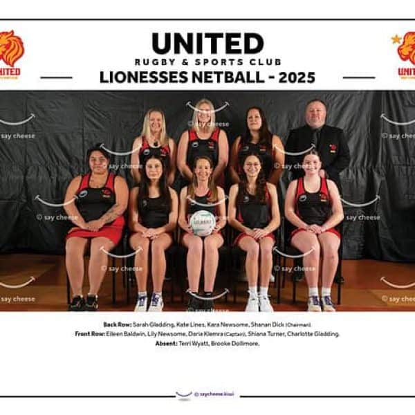 2025 United Lionesses Netball
