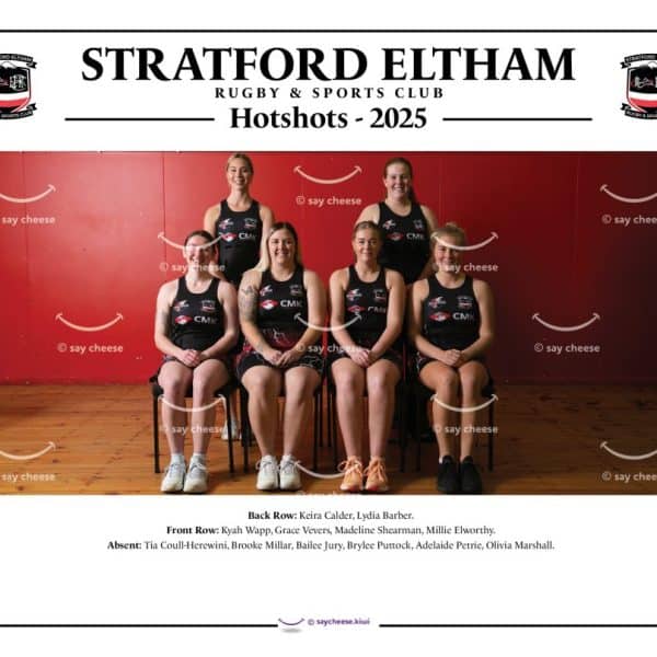 2025 Stratford Eltham Hotshots Netball