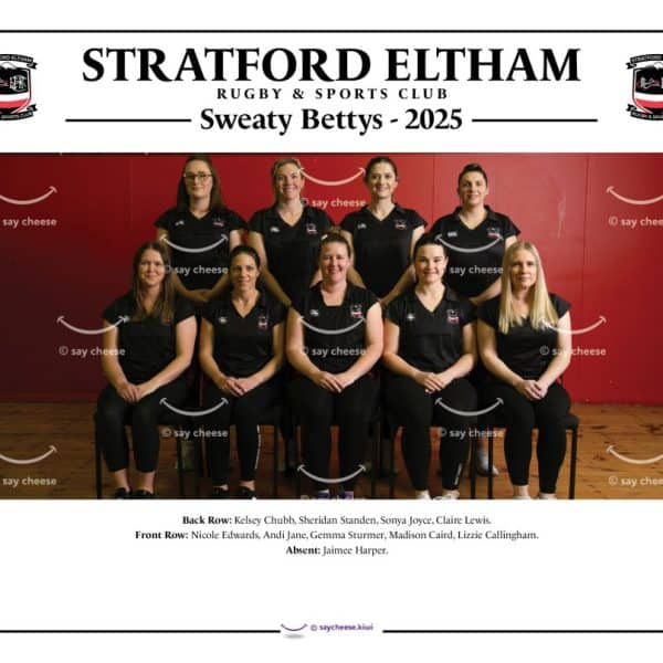 2025 Stratford Eltham Sweaty Bettys Netball