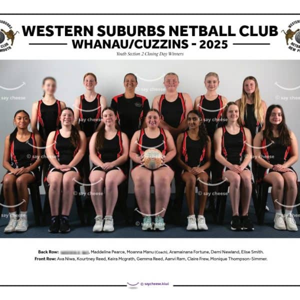 2025 Western Suburbs Whanau/Cuzzins Netball