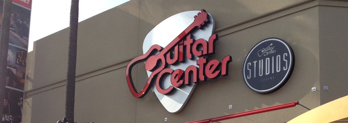 Guitar Centre Block at Orange