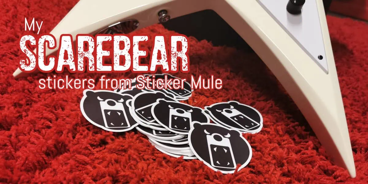 Scarebear Stickers Sticker Mule