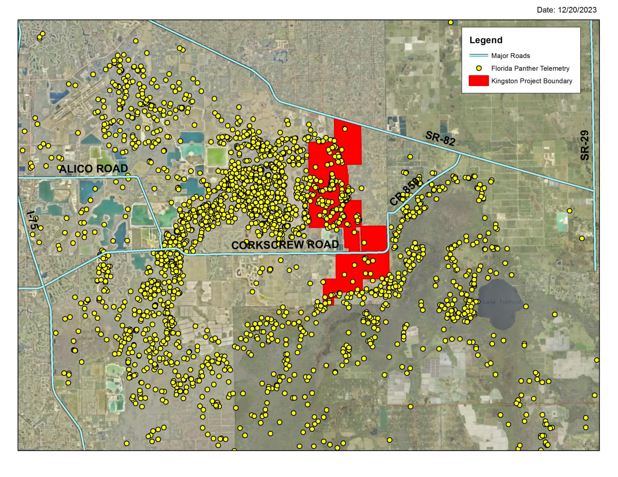 map of proposed Kingston development