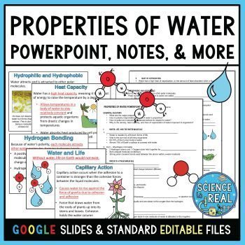 properties of water powerpoint