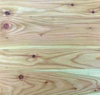 Solid Larch flooring sample