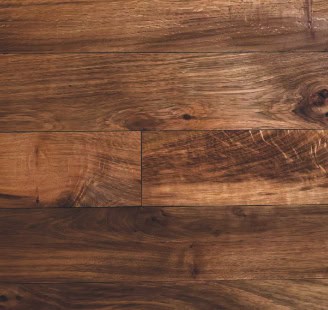 Dark Brown Scottish Oak flooring - typically paler in color, this is a flooring sample of brown oak flooring