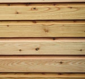 Scottish Larch horizontal shiplap cladding sample