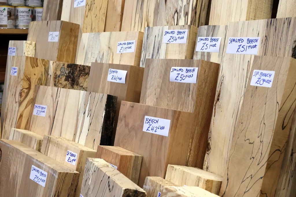 Scottish hardwoods priced for sale at Scottish Wood timber shop