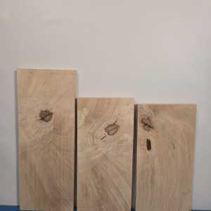 Characterful Knot Beech offcut mix x3