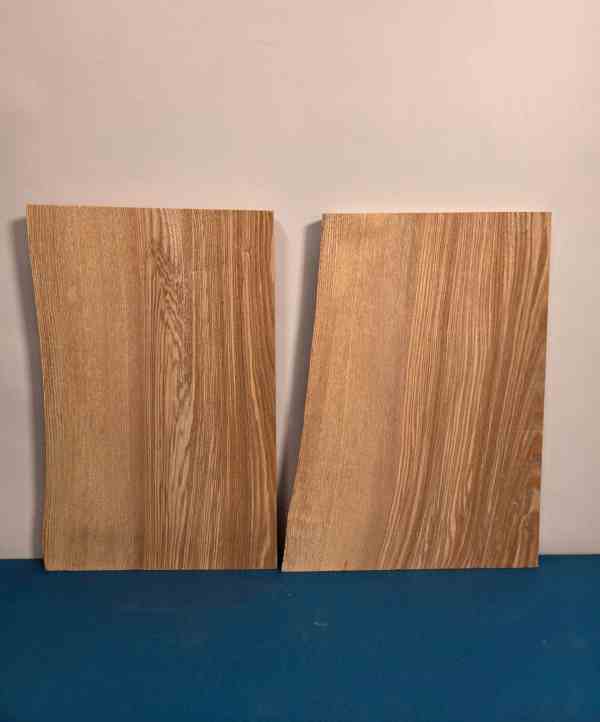 Natural edge Ash offcuts