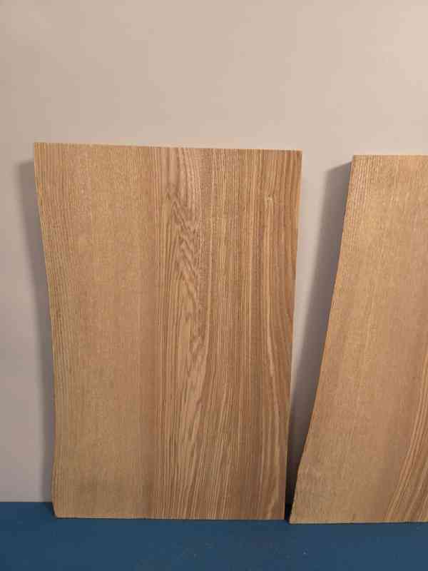 Natural edge Ash offcuts