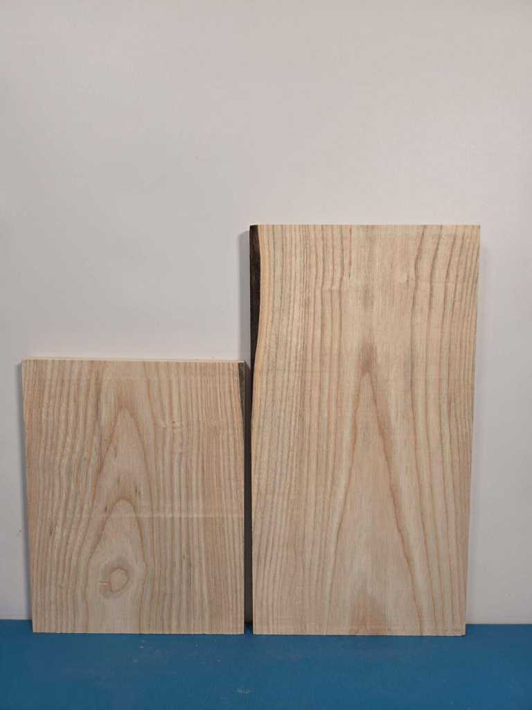 2 Small Ash Offcuts