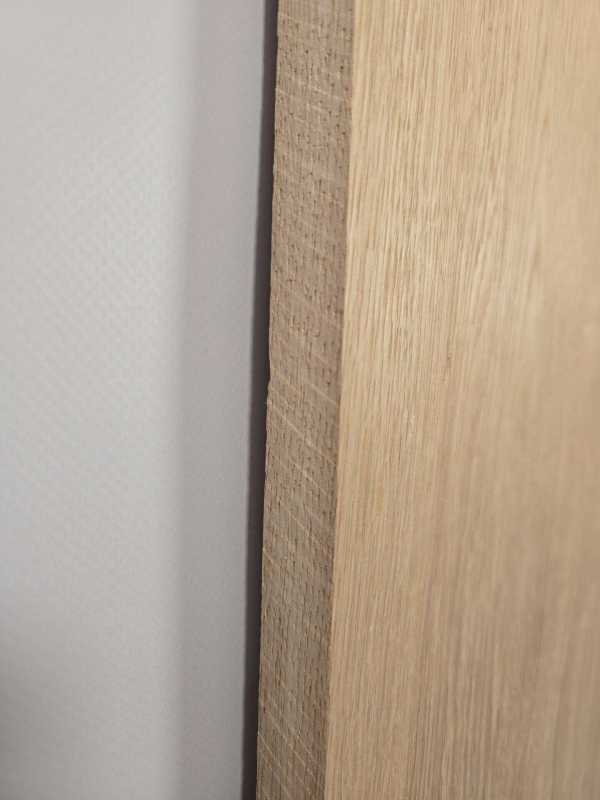 Straight edge Scottish Oak