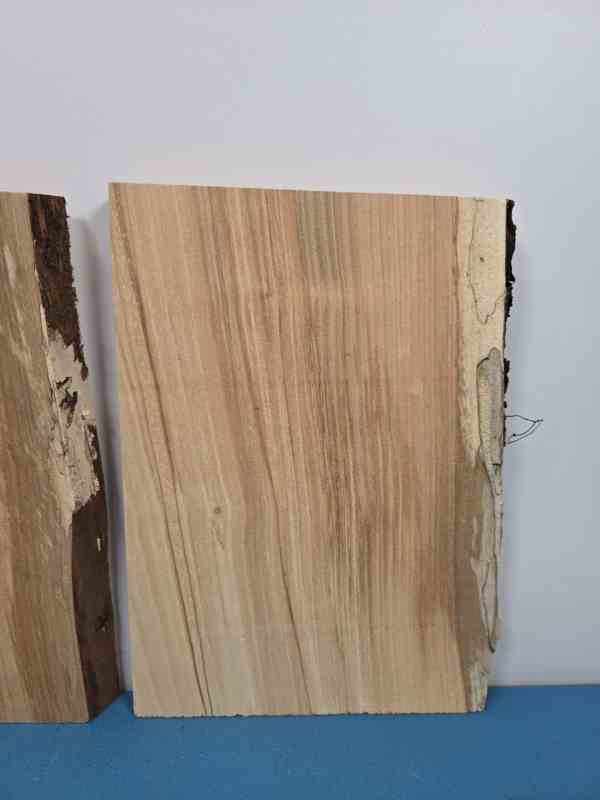 Small Sweet Chestnut offcut showing smooth, light timber with natural grain.