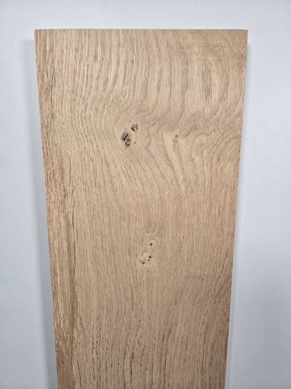 Scottish oak offcut with live edge and natural wood grain.