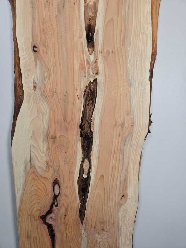 Rustic Yew Board with natural edge