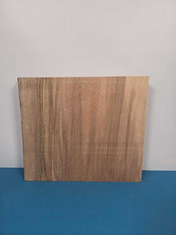 Small square beech offcut with smooth planed surface and natural wood grain.