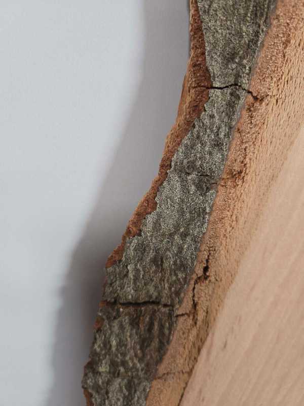 Naturally shaped beech board