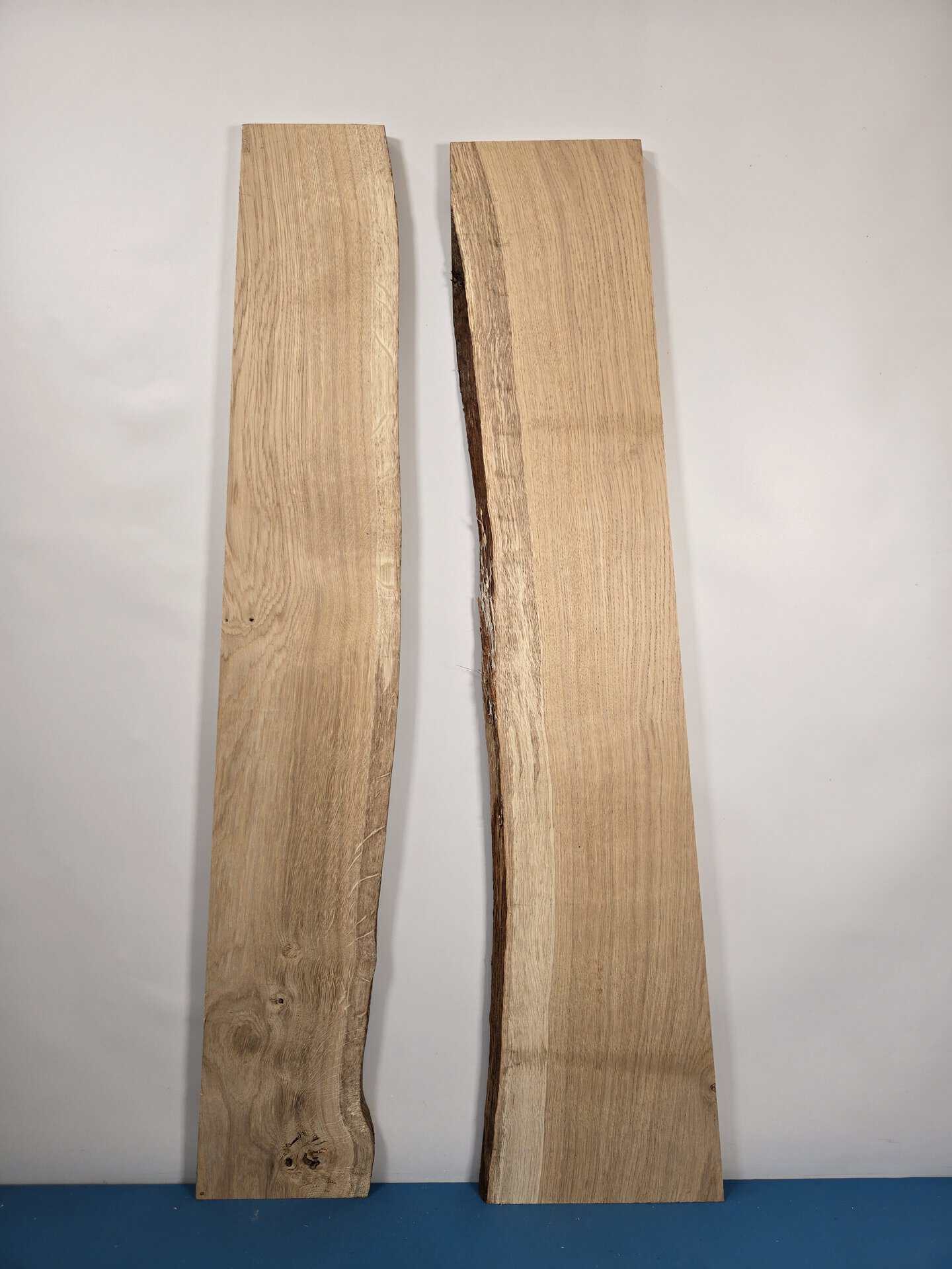Natural edge Oak x2