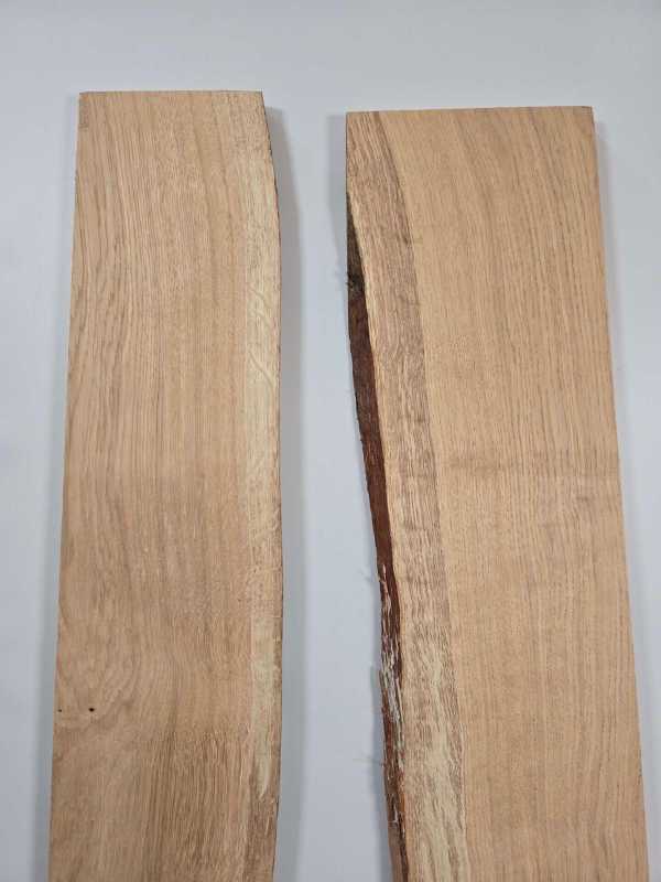 Natural edge Oak x2