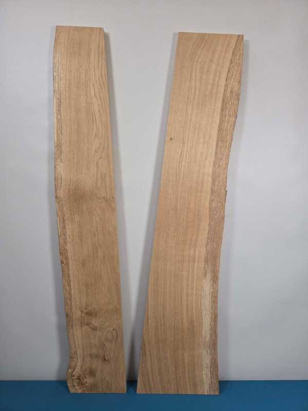 Natural edge Oak x2
