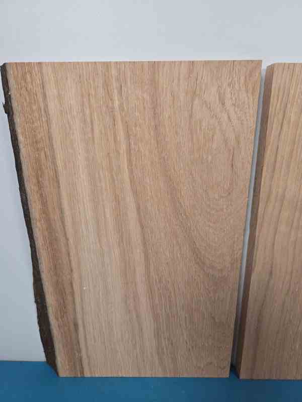 2 Natural Edge Oak Offcuts