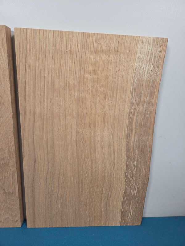 2 Natural Edge Oak Offcuts