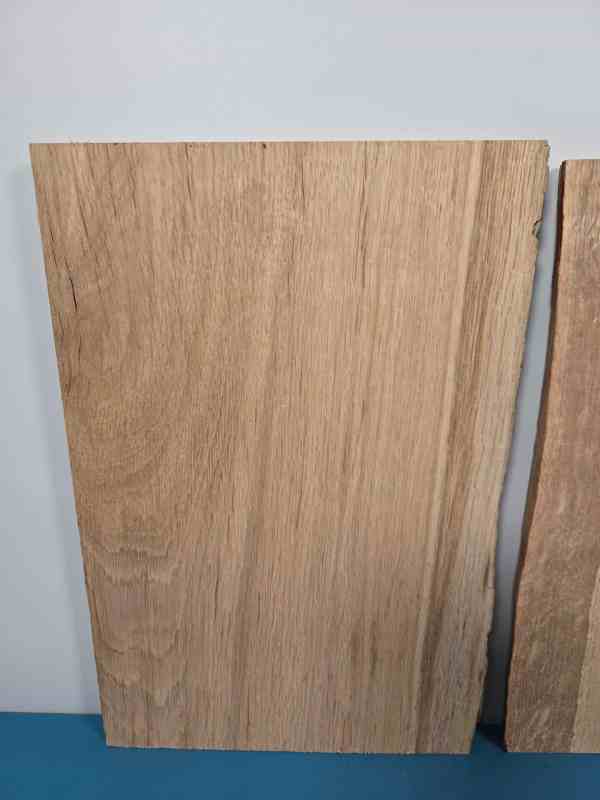 2 Natural Edge Oak Offcuts
