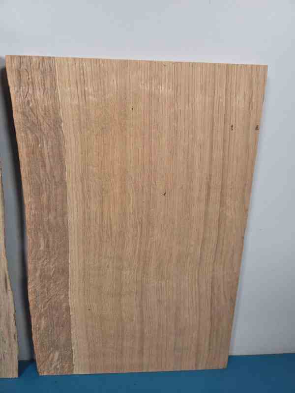 2 Natural Edge Oak Offcuts