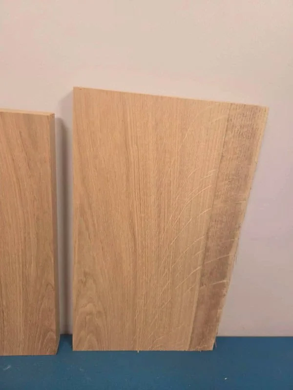 2 Quarter Sawn Oak Offcuts