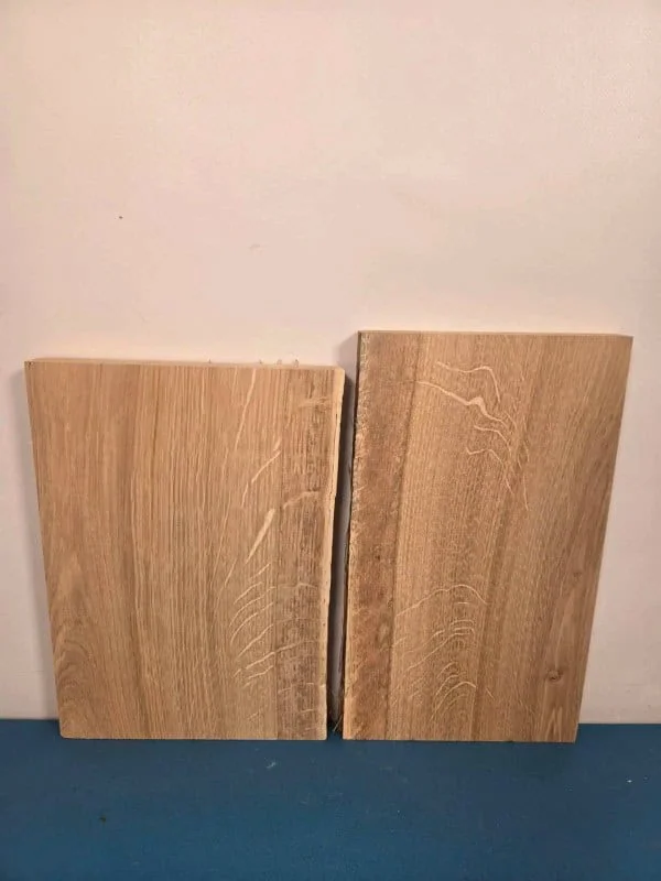 2 Quarter Sawn Oak Offcuts