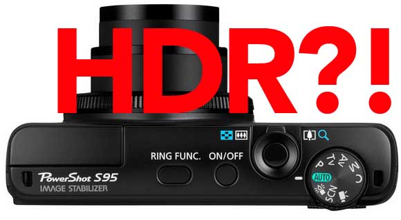 First look at the Canon S95 and its HDR function Canon S95 HDR