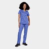 Edge by irg 2801 womensbasicv necktop 6801 womensfullwaistbandpant ceilblue cbl 06 irg scrubs