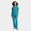Edge by irg 2801 womensbasicv necktop 6801 womensfullwaistbandpant teal tel 02 irg scrubs