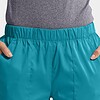 Edge by irg 2801 womensbasicv necktop 6801 womensfullwaistbandpant teal tel 09 irg scrubs