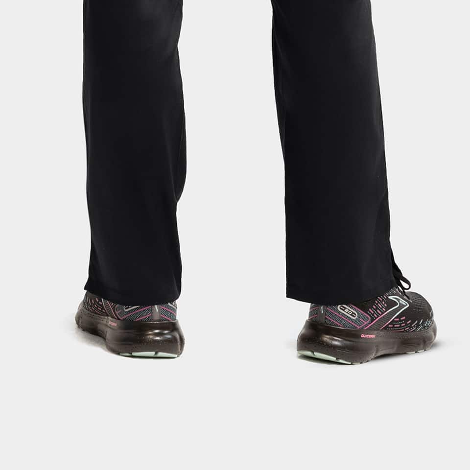 Women's semi-tapered pant w/ yoga style waistband | 6802 - image 7