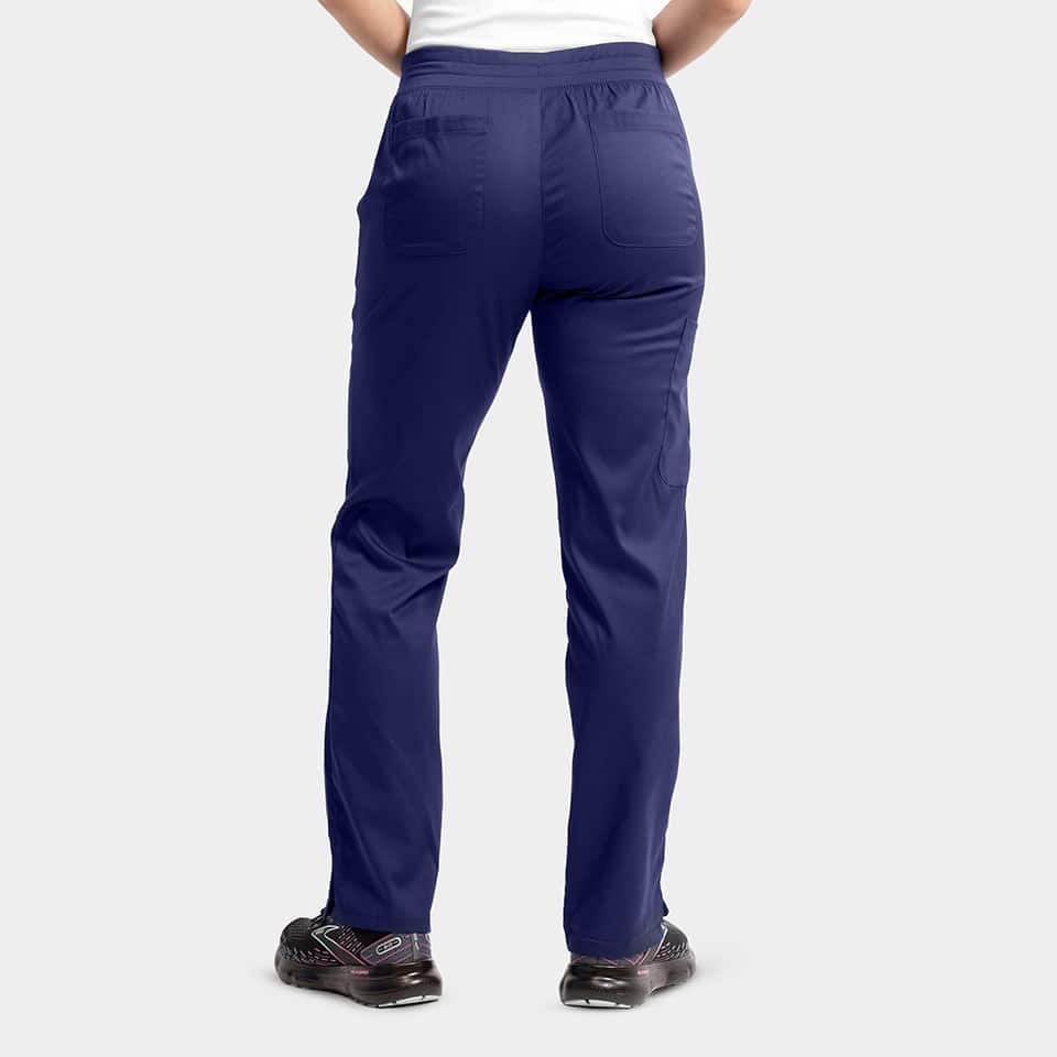 Women's semi-tapered pant w/ yoga style waistband | 6802 - image 19