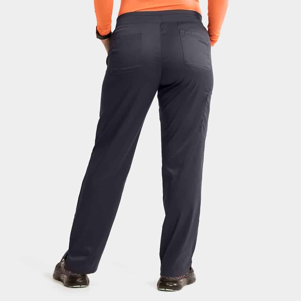 Women's semi-tapered pant w/ yoga style waistband | 6802 - image 23