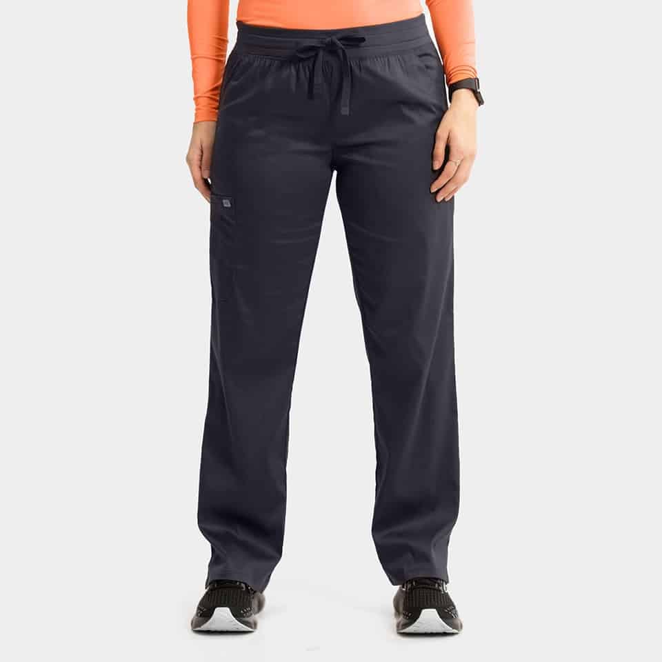 Women's semi-tapered pant w/ yoga style waistband | 6802 - image 22