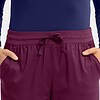 Edge by irg 2803 womensmockwrapknitsidetop 6802 womenssemi taperedpant wine win 08 irg scrubs