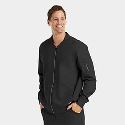 Alternative view of Men's Front Zip Warm-Up Jacket | 5861