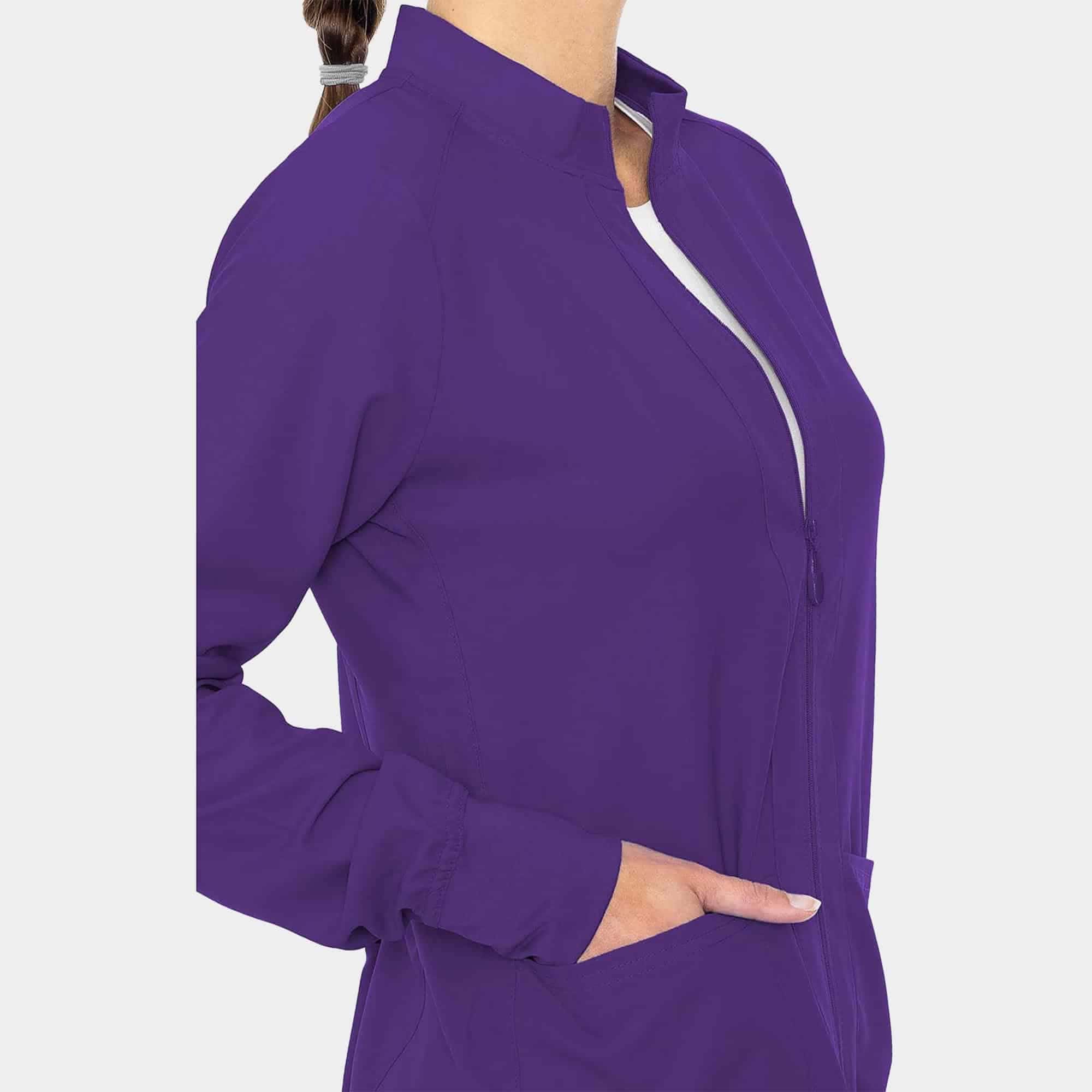 Mc insight zip front warm-up with shoulder yokes | mc2660 - image 3