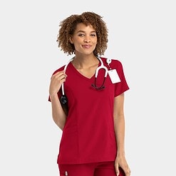 Women's Mock Wrap Top | 5002