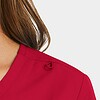 Momentum by maevn 5002 womensmockwraptop red red 03 maevn scrubs