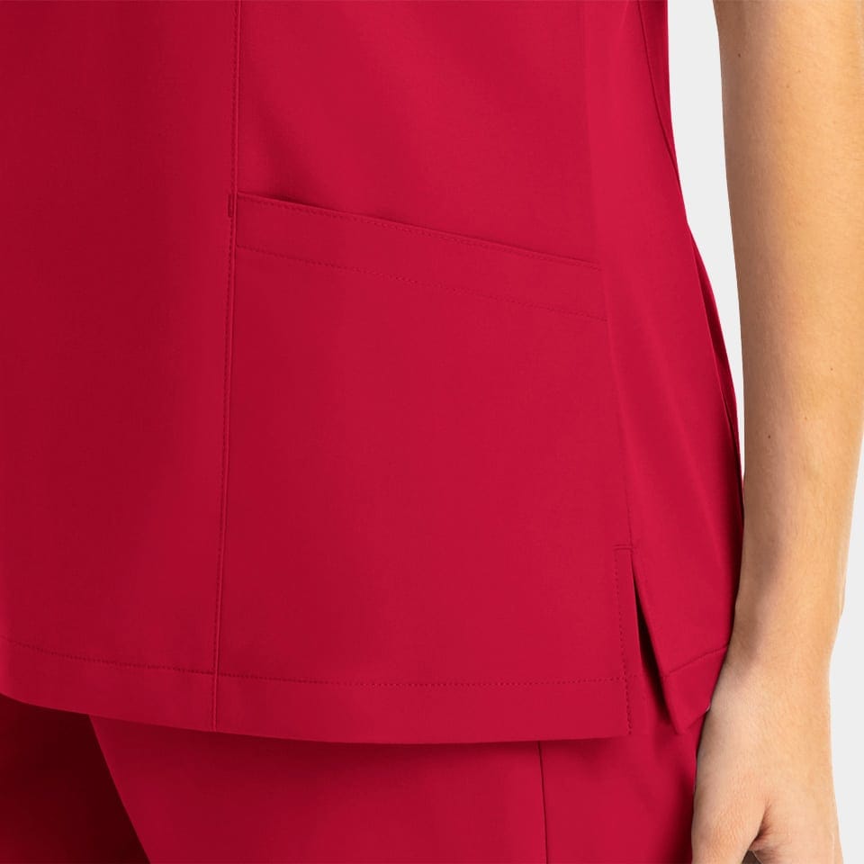 Women's mock wrap top | 5002 - image 4